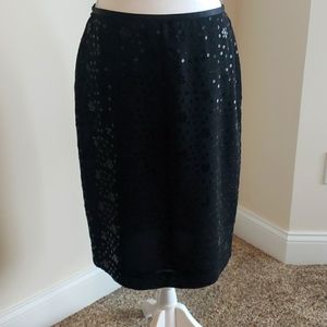 Ann Taylor Loft Sequined skirt